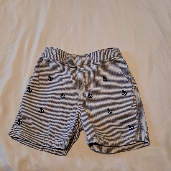 Gymboree boys 12-18 months shorts, anchor design VGUC - Picture 1 of 4